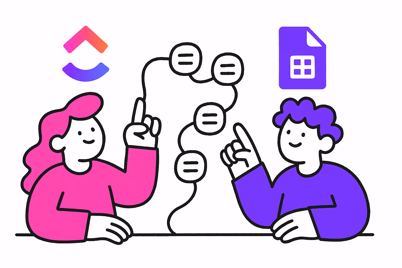 ClickUp to Google Sheets export tool for syncing tasks and project data