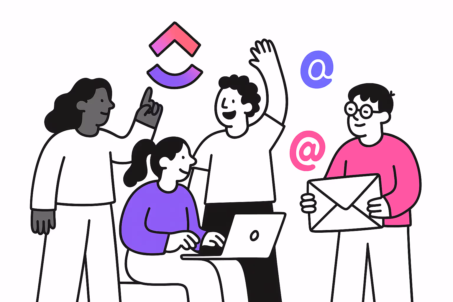 ClickUp Email to Task feature for converting emails into actionable tasks